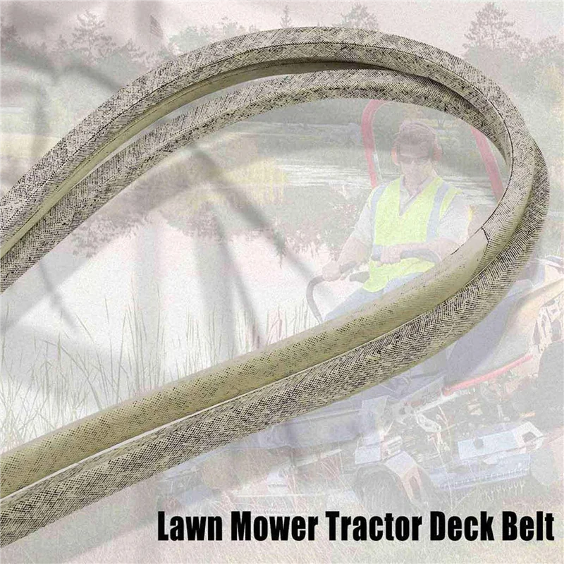 

2X Deck Belt 1/2X146inch Fit For John Deere M154621 Country Clipper D-3727-W Exmark 109-5364 Lawn Mower, Drive Belt-A73I