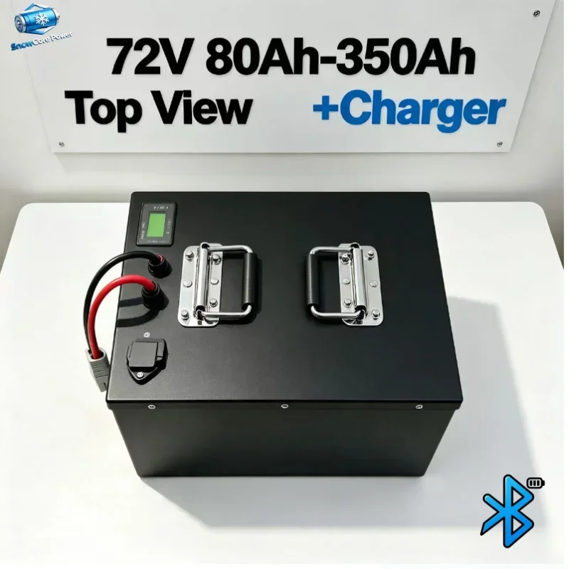 72V High‑Performance Li‑ion Rechargeable Battery 60Ah‑300Ah, 100Ah 120Ah 150Ah 180Ah 200Ah 280Ah Available, For 7KW‑14KW Two‑Whe