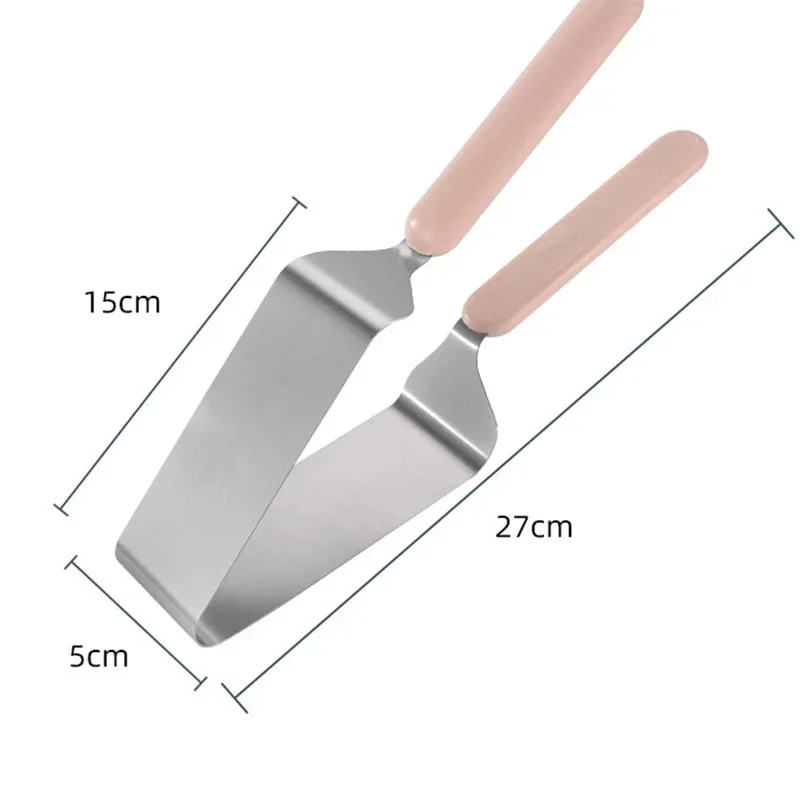 Stainless Steel Cake Separator Wedge Dessert Turner Slicing Tool for Home Kitchen Commercial Baking Party Buffet Cake Tools