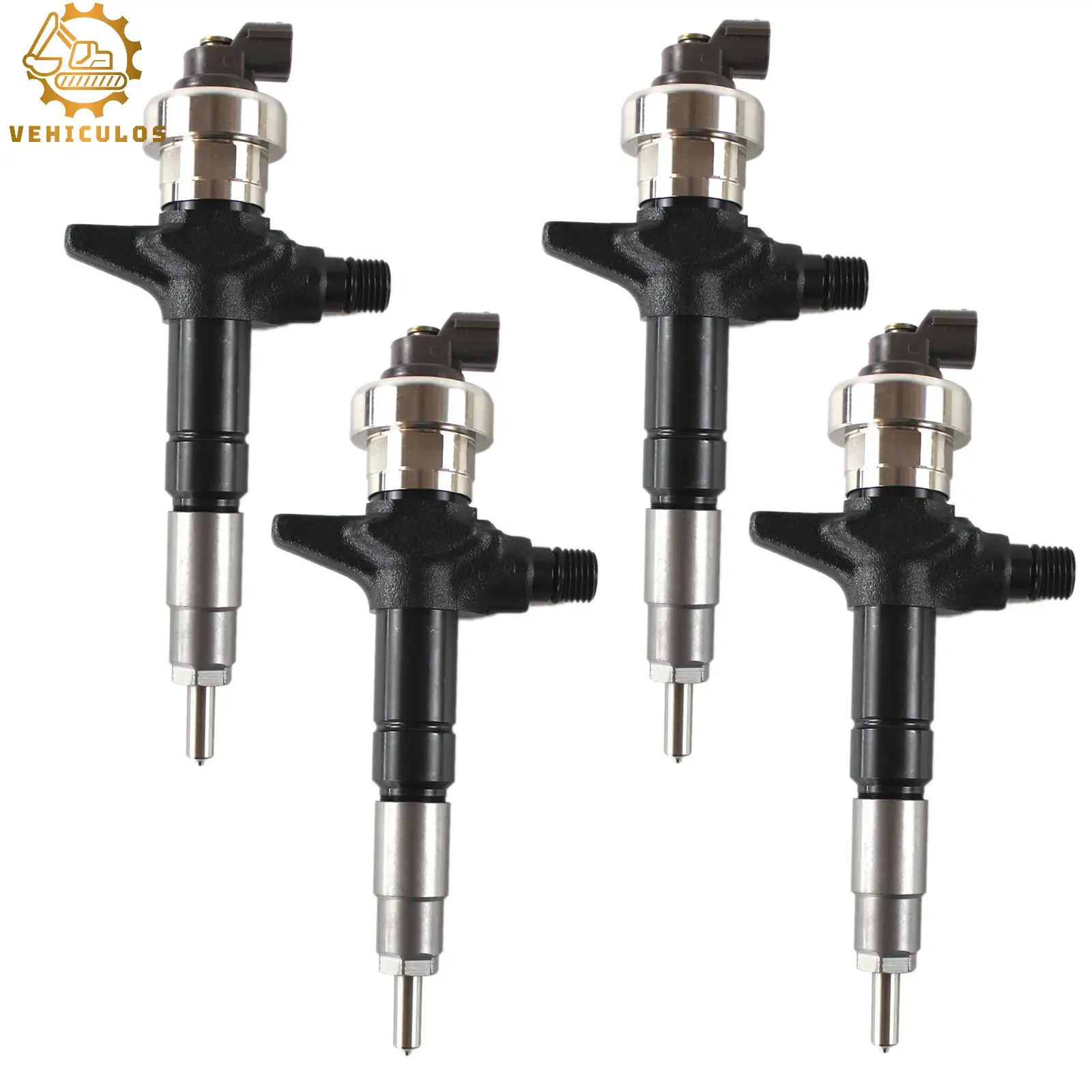 4PCS 4JJ1 Fuel Injector Set 095000-6980 8980116041 8980116043 Fits Denso Isuzu Holden DMAX 3.0L Engine New With 3 Month Warranty