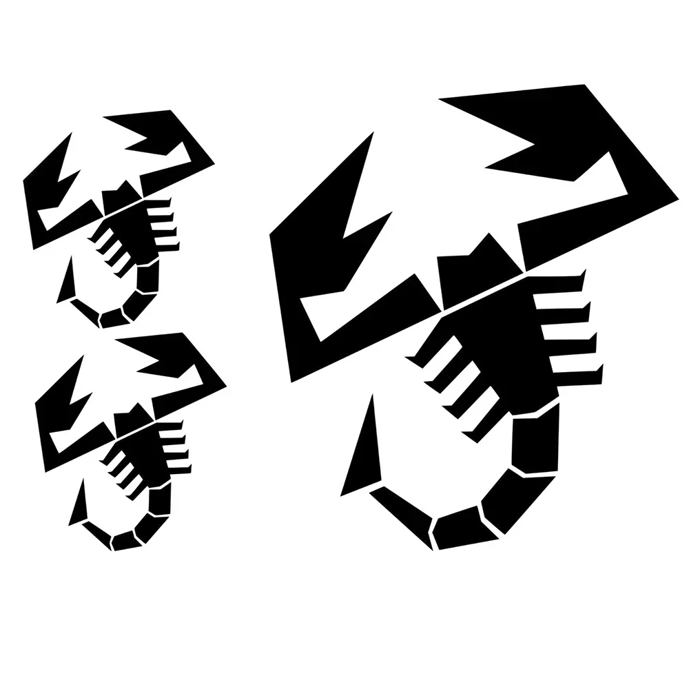 Car Stickers Decals Scorpion Pattern Sunscreen and Waterproof Products Sticker PVC Motorcycle Custom Decoration Stylish