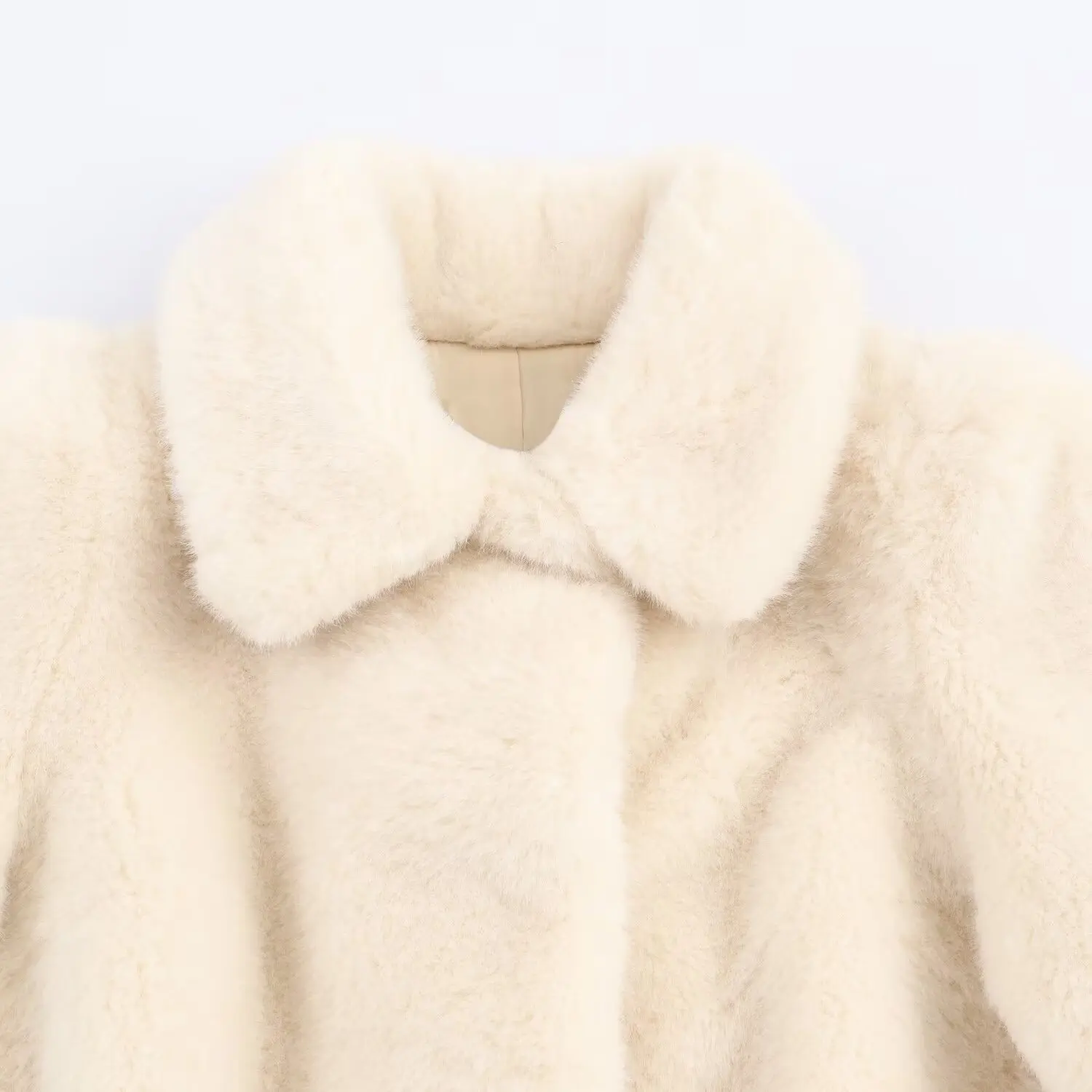 เสื้อโค้ทขนสัตว์เทียมแบบมีเข็มขัดอเนกประสงค์แฟชั่น JNLEAOG เสื้อคลุมผู้หญิงสำหรับฤดูใบไม้ร่วง รุ่นใหม่ เสื้อคลุมยาวทำจากเส้นใยโพลีเอสเตอร์