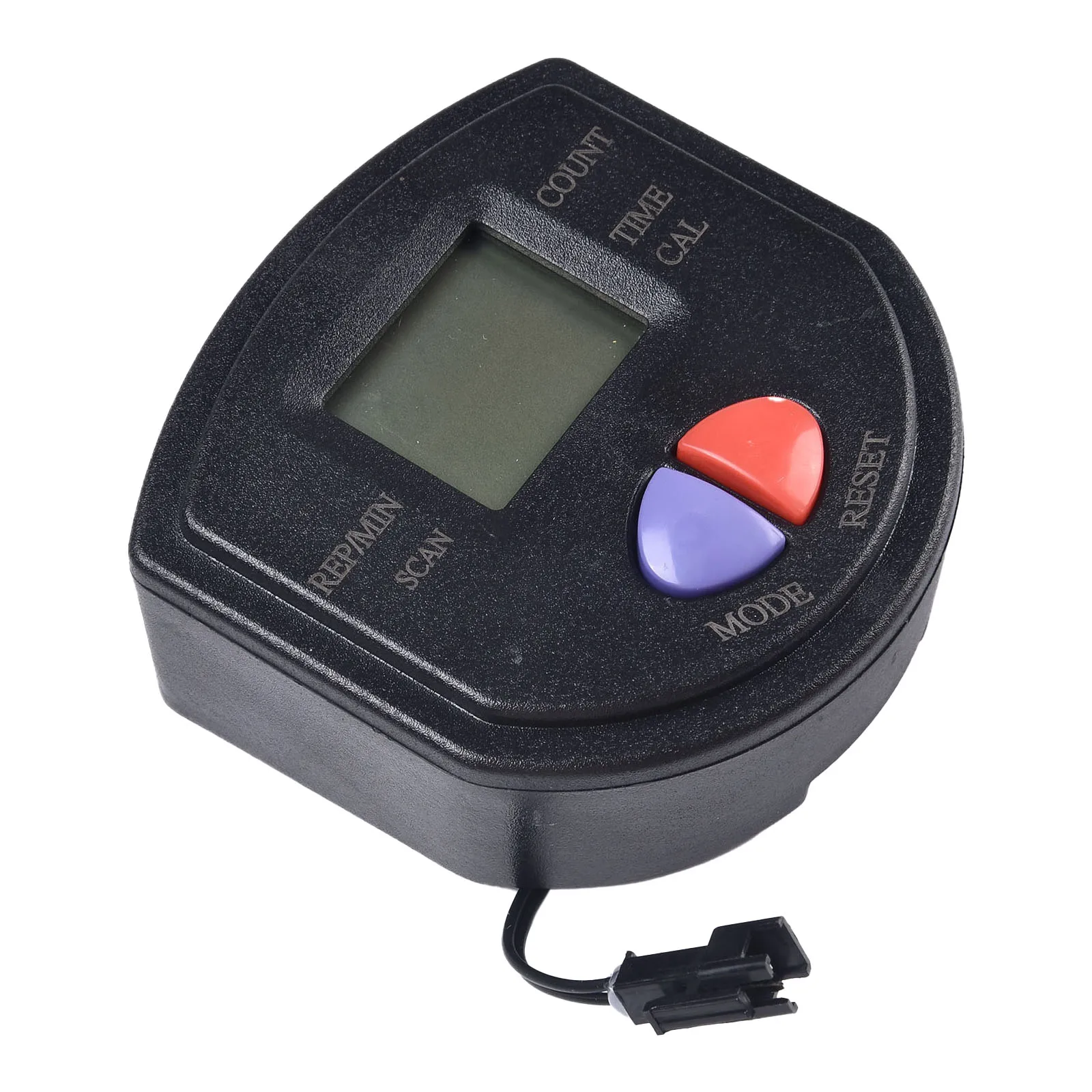 LCD Stepper Counter with Display for Exercise Bikes Timed Distance and Calories Tracking for Fitness Enthusiasts