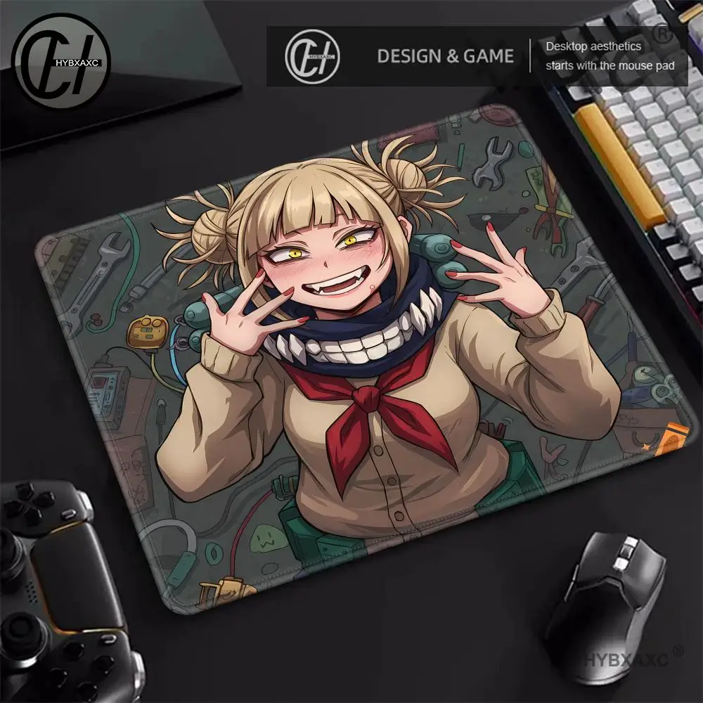 My Hero Academia Himiko Toga Kleines Mauspad, rutschfeste Gaming-Desktop-Matte, HYBXAXC, wasserdichte, kratzfeste Matte für PC, Laptop, Desktop