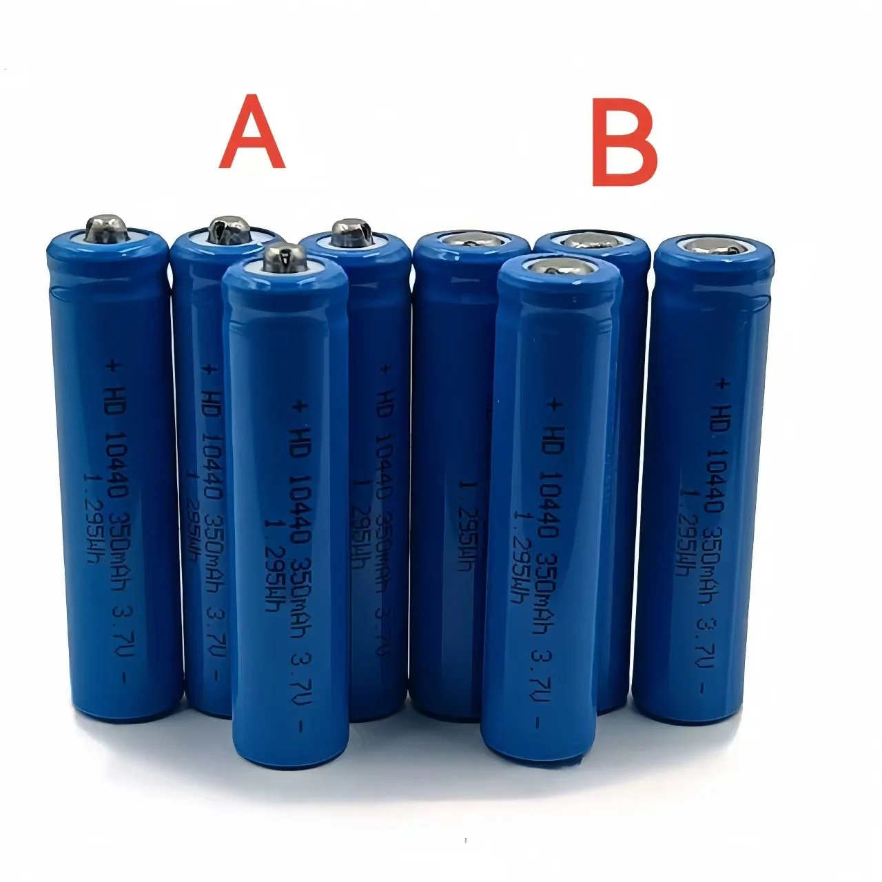 6 sztuk 10440 akumulator 350mAh 3.7V akumulator litowo-jonowy AAA akumulator litowo-jonowy odpowiedni do golarki latarki