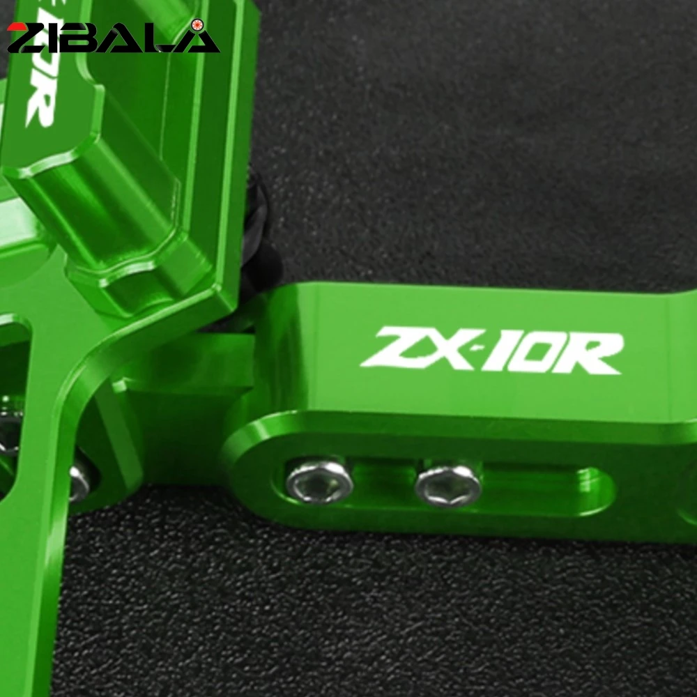 For Kawasaki ZX10R ZX 10 R ZX-10R 2005 2006-2023 Motorcycle License Plate Holder Bracket Tail Tidy Fender Eliminator LED Light