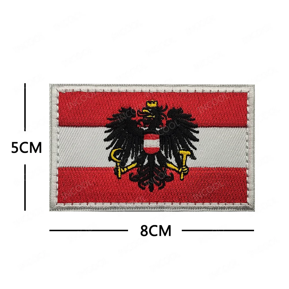 Austria Flag Embroi…