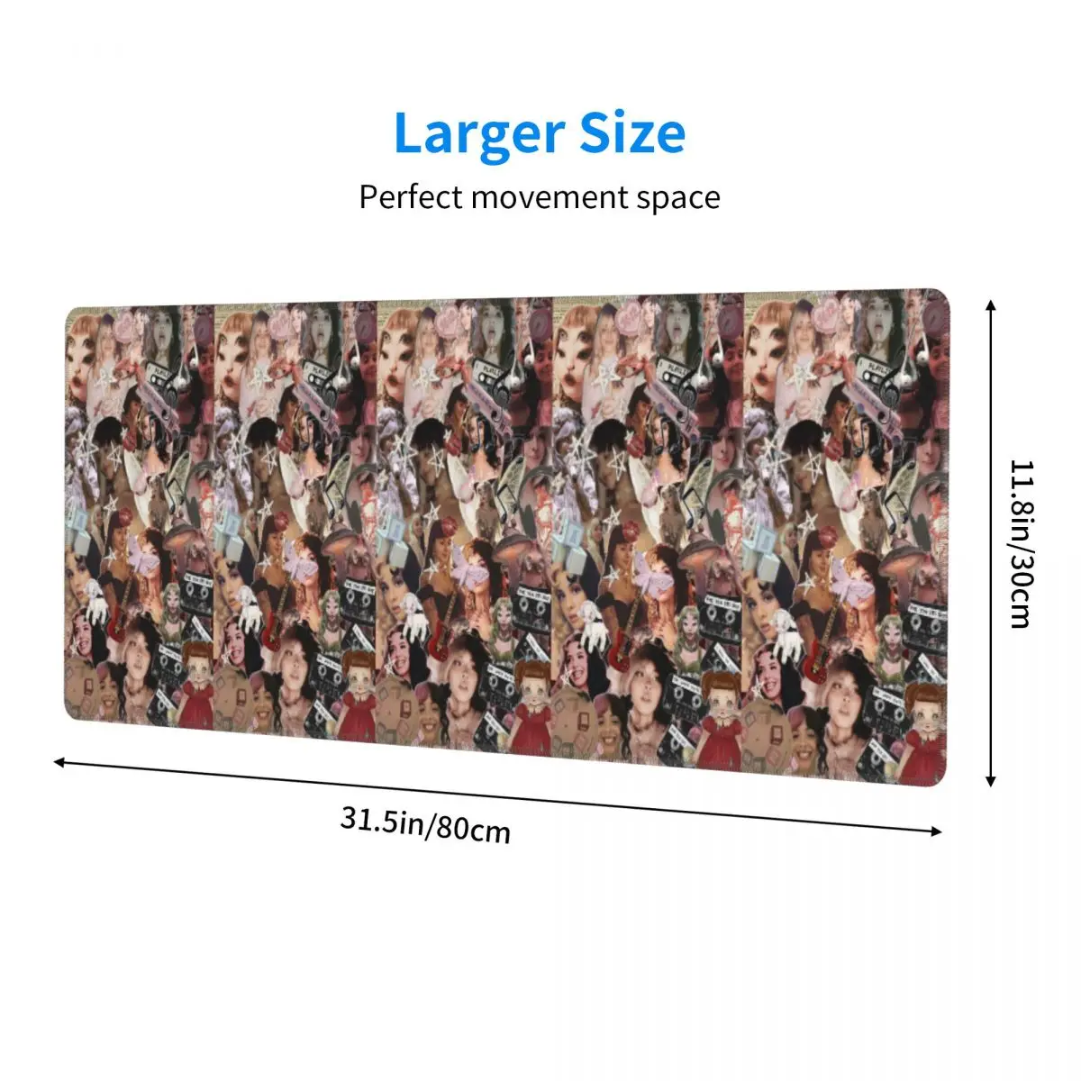 Large Mouse Pad Melanie Martinez Gamer PC Laptop Mats Keyboard Carpet Computer Gaming Office Accessories Desk Mat
