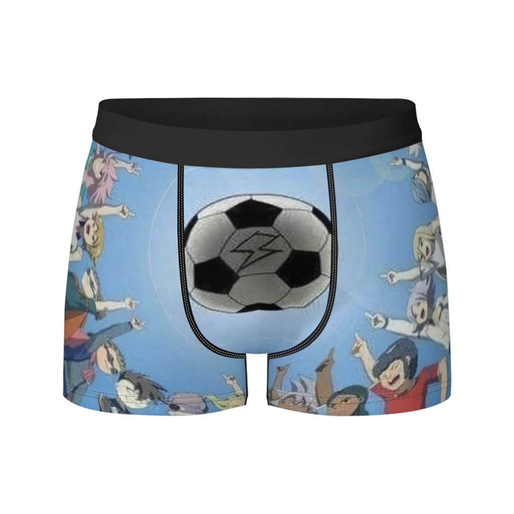 

Hot Game Inazuma Eleven Breathable milk Silk Boyshorts Elastic Men's Underwear 3D Boxer Shorts Boxer Briefs