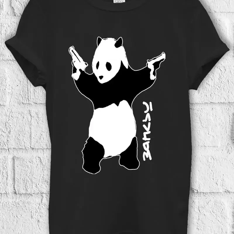 Banksy Panda Street Art Graffiti T shirt SweaT 644