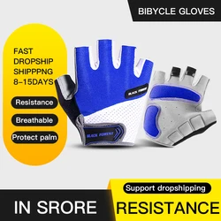 Shockproof GEL Pad Cycling Gloves Half Finger Sport Gloves Men Women Summer Bicycle Gym Fitness Gloves MTB Gloves