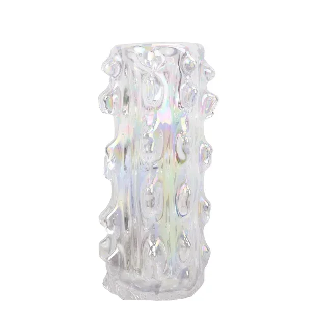 Modern glazed sea cucumber vase model room home living room coffee table TV cabinet desktop flower ware soft decoration ornament