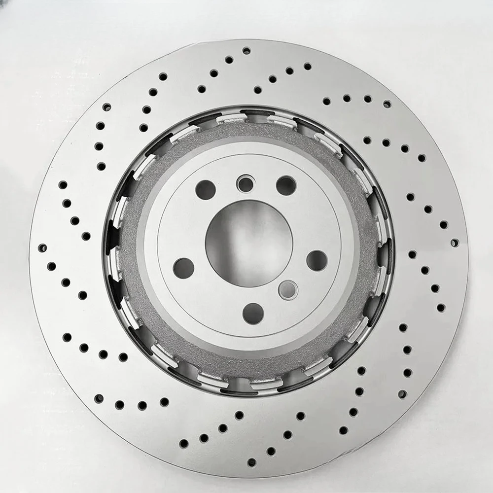 34212284903 34212284904 385 MM Ventilated Drilled Rear Brake Disc Rotor for BMW F85 X5 M F86 X6M