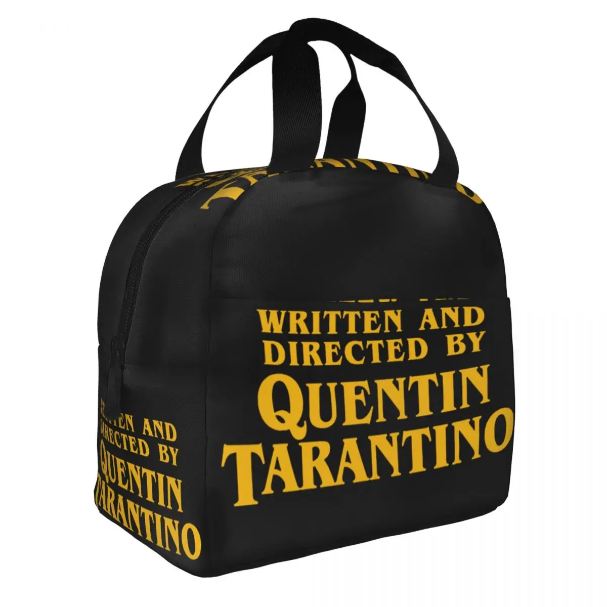 Quentin Tarantino Insulated Lunch Bag for Women Kids Pulp Fiction Kill Bill Movie Portable Thermal Cooler Lunch Box Food Tote