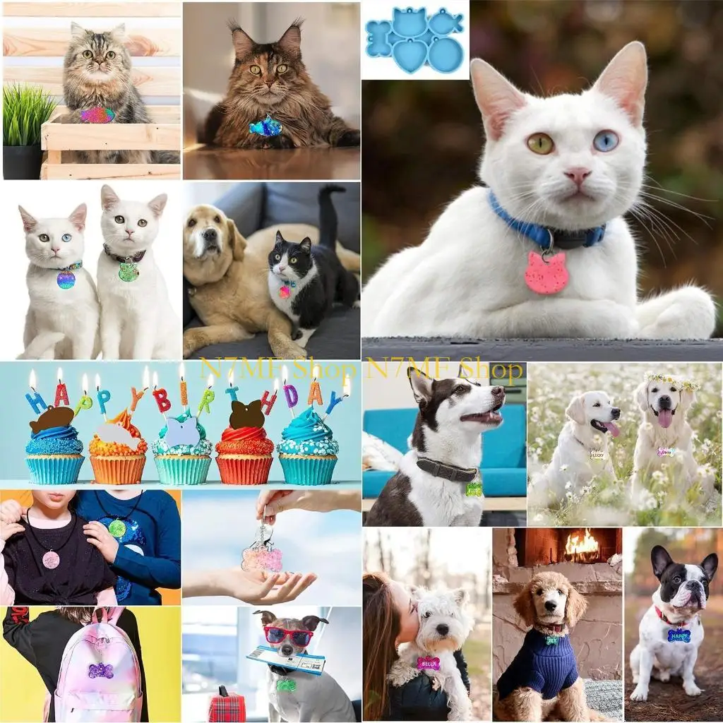 

N7MF DIY Crafts Клавиатура Силиконовая плесень УФ -эпоксидная плесень