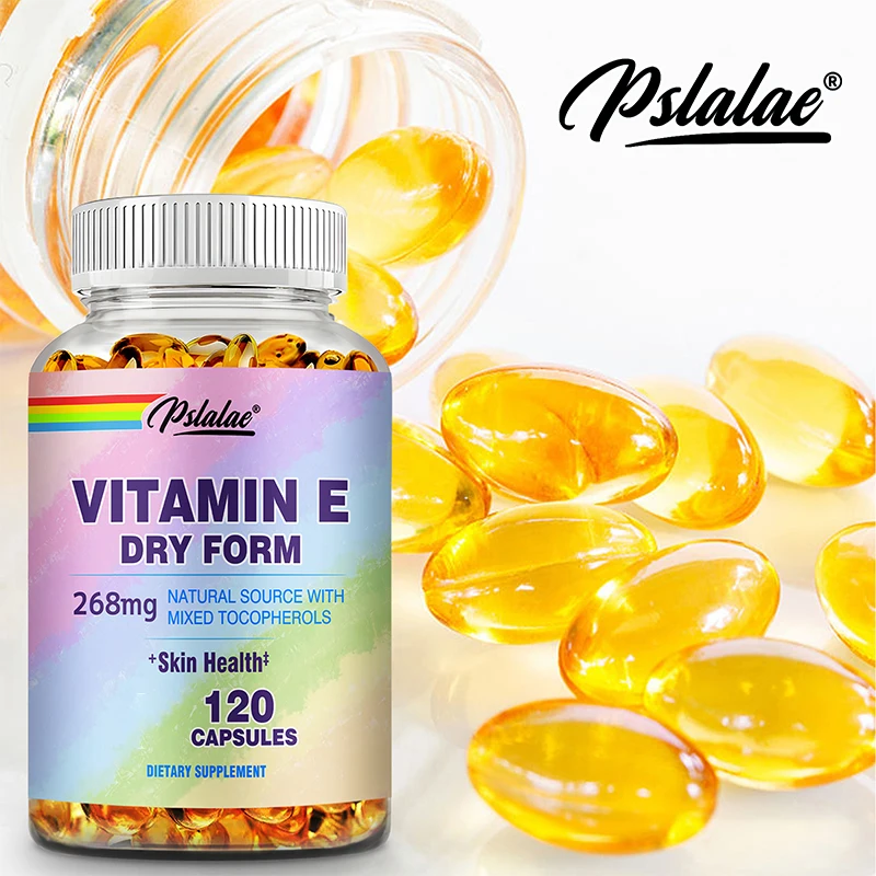 

Vitamin E - Anti-aging, Reduces Wrinkles, Brightens Skin, Reduce Stress,Helps Promote Intestinal Flora Digestion,Boosts Immunity
