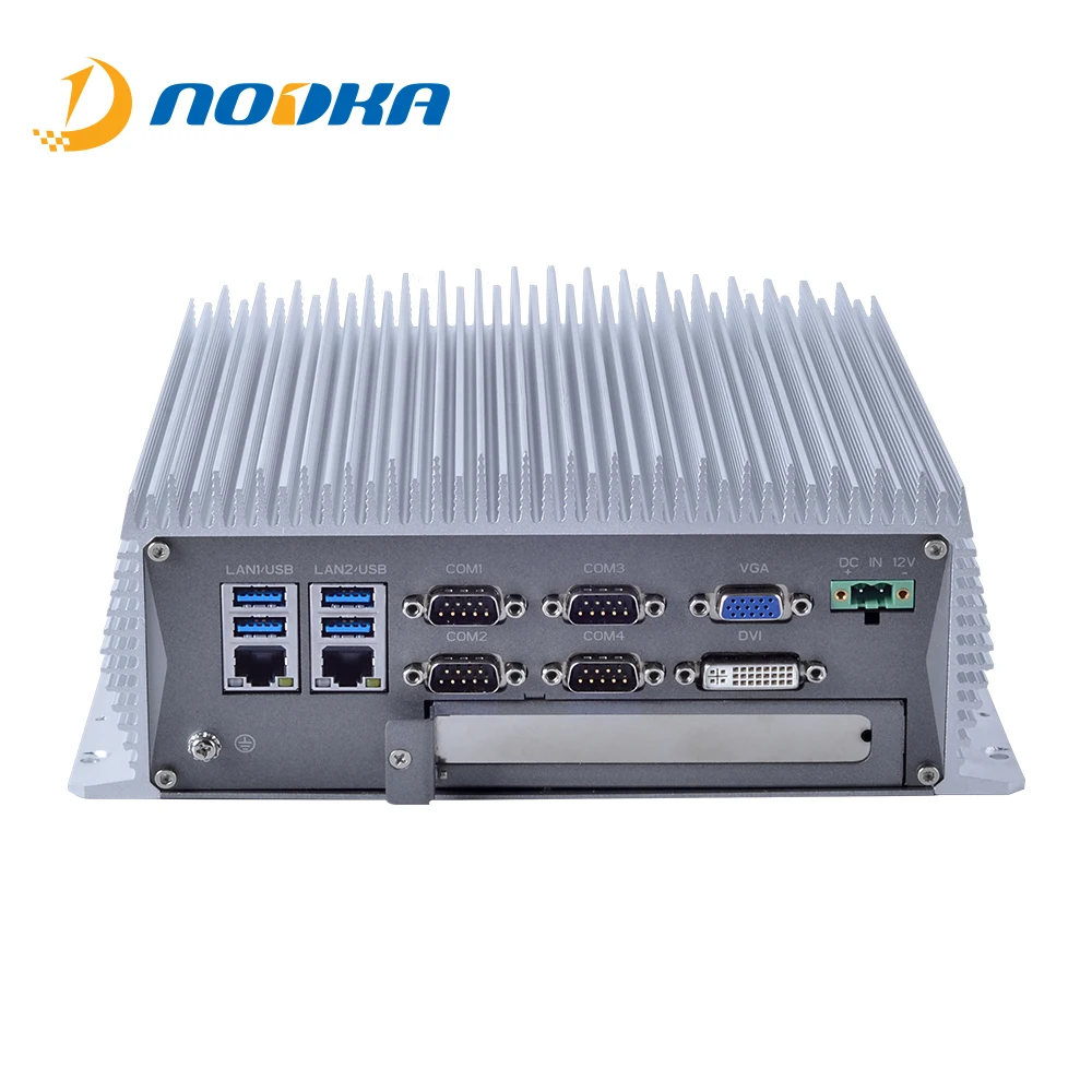 Nodka automation i5 i7 6600 6700T  7700T CPU fanless industrial mini pc