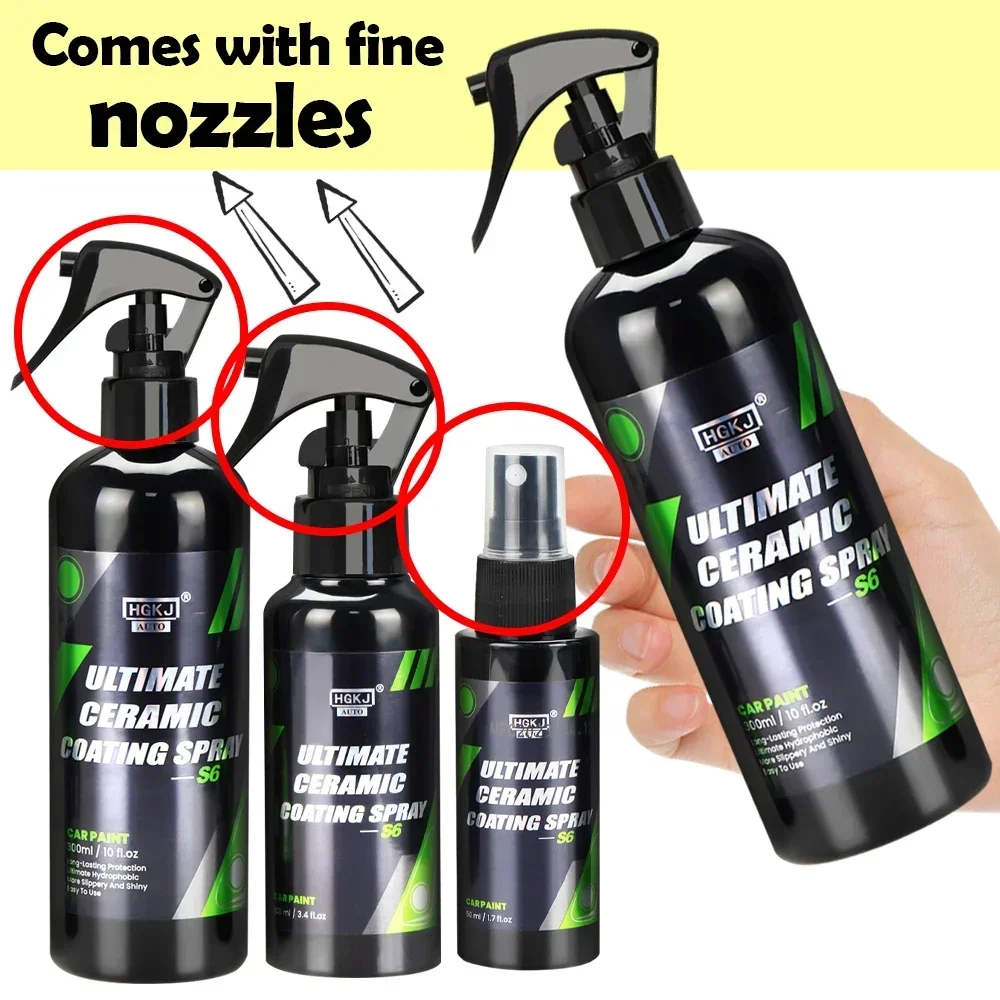 

Nano Ceramic Car Coating Paint Care Hydrophobic Car Care Top Quick Coat Polishing Detail Protection Liquid Antifouling Agent