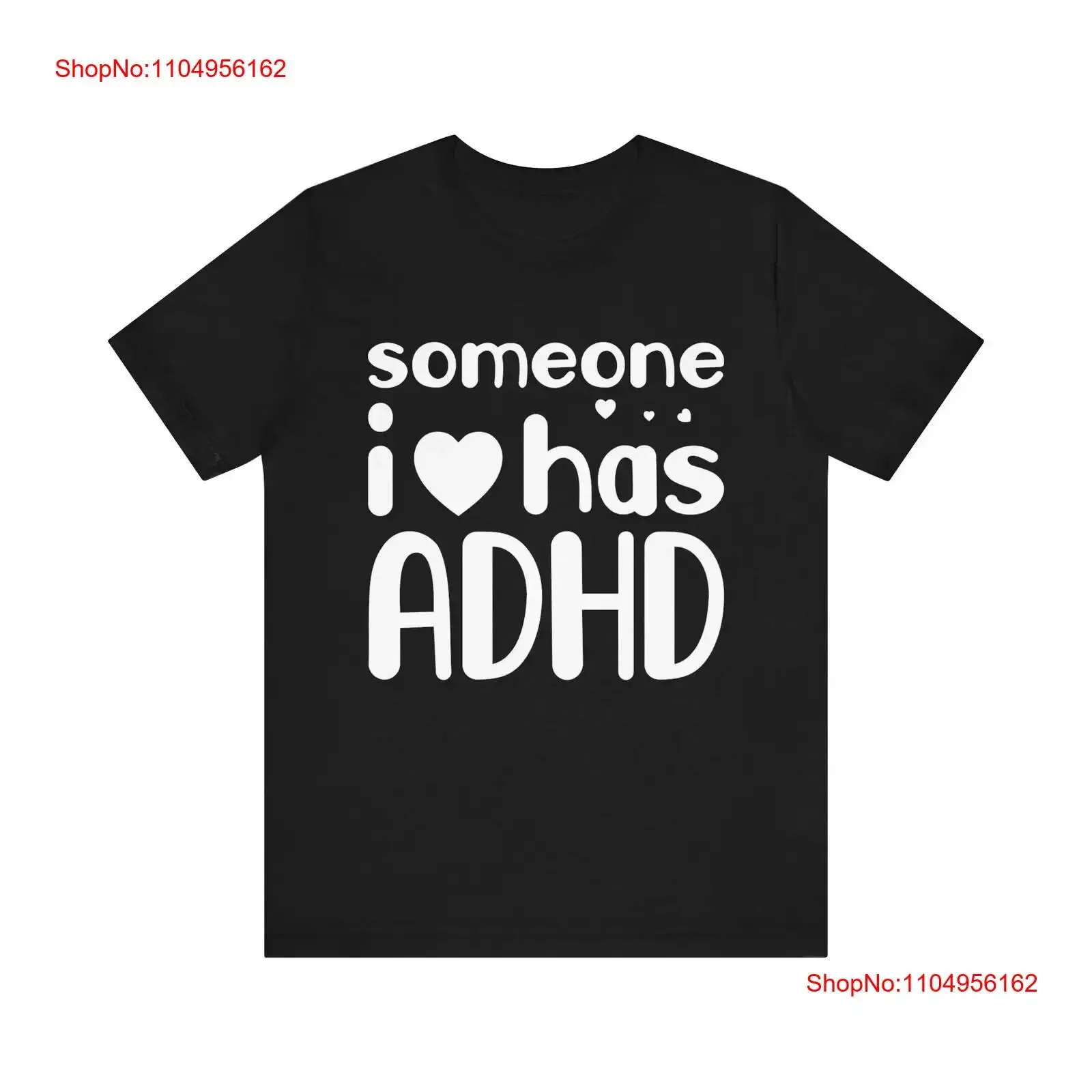 Quelqu'un j'aime le tdah t-shirt abbrasser la compassion compréhension avec ce soutien vintage lavé confortable étiré