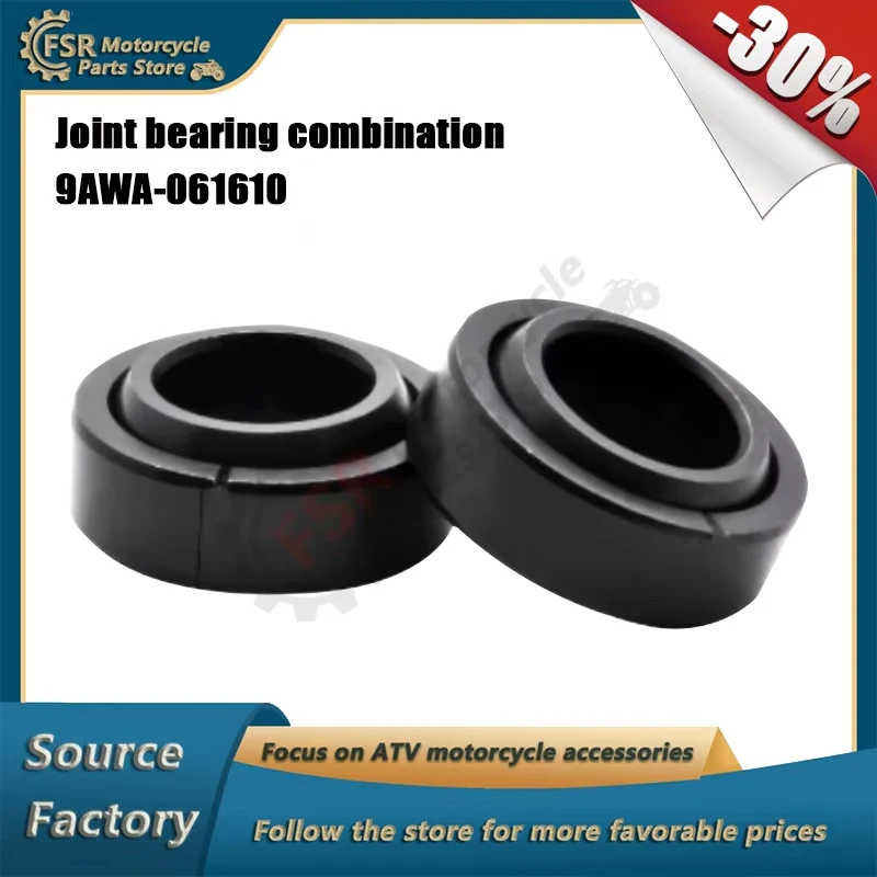 

2PCS SHOCK-ABSORBING SPHERICAL BEARINGS,FOR CFMOTO CFORCE 800 1000 XC CF800AZ-2A CF1000AZ,QUAD PARTS,9AWA-061610