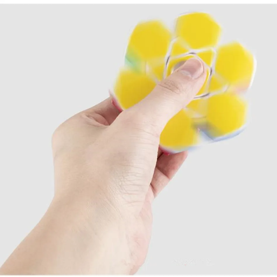 DianSheng دوران الإصبع ستة محاور طبقة واحدة المكعب السحري أبيض/أسود مكعب السرعة المهنية كوبو ماجيكو لعبة للأطفال هدية