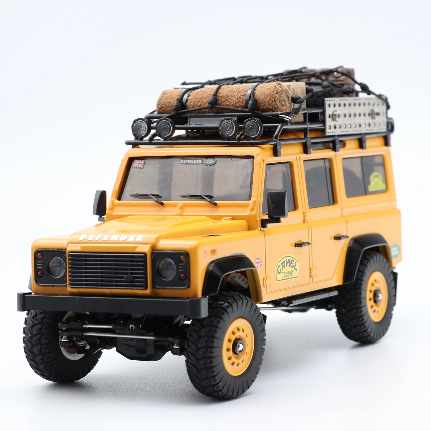 Orlando Hunter 1:35 1:32 1:24 Defender Camel Cup lega modello Car Water Sticker Shell Body esterno