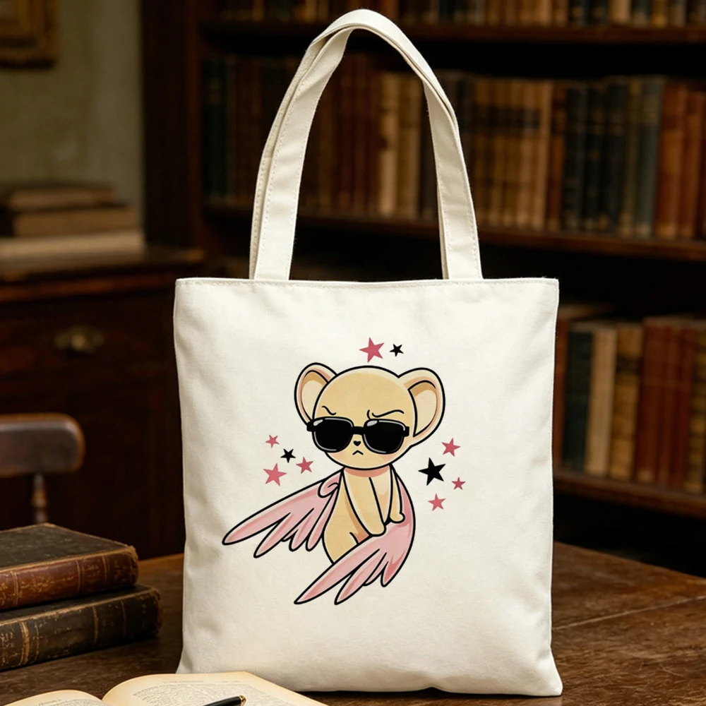 Cardcaptor Sakura tote bag grocery shoulder  y2k sac cabas woman
