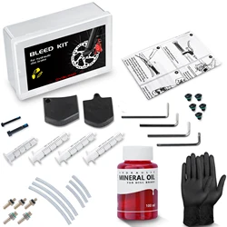 DYISLAND Bike Brake Bleed Kit，Bicycle Mineral Oil and Operating Tool for Dyisland Ebike Electric Scooter hydraulic brake Brake