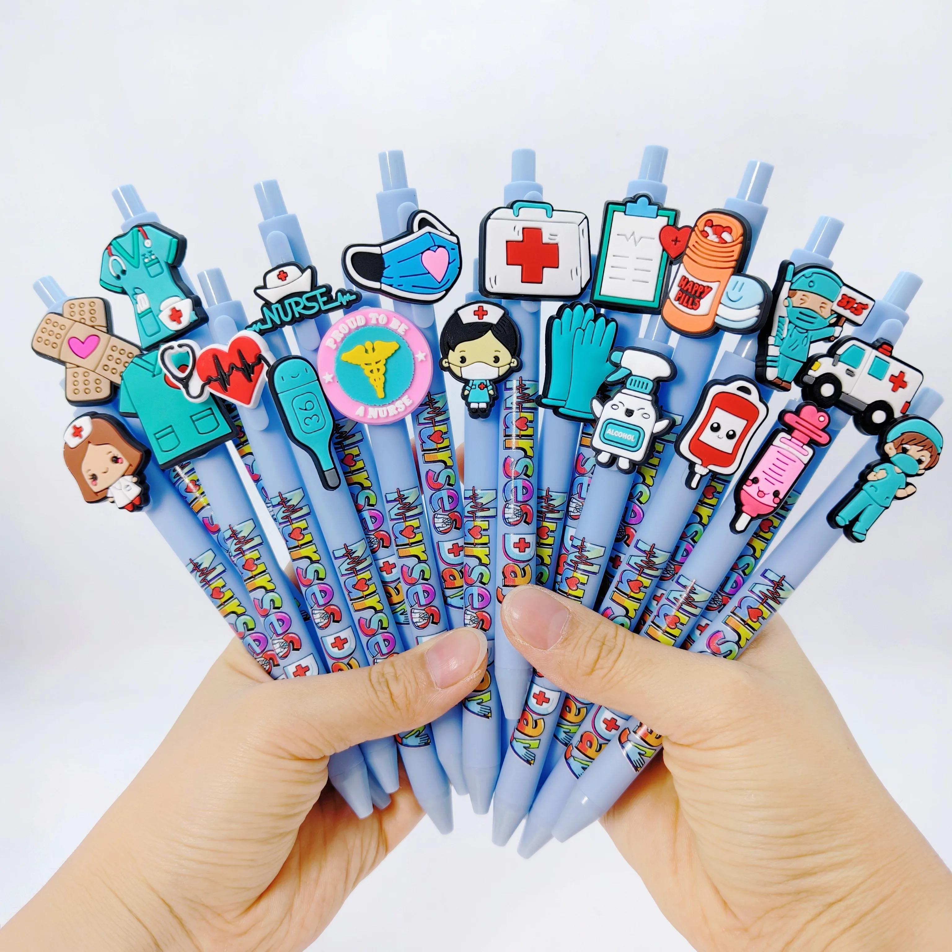

11pcs/22pcs Creative Medical Professional Ballpoint Pen Medical Series Nurse's Day Gift Pen Medical Prescription Pen