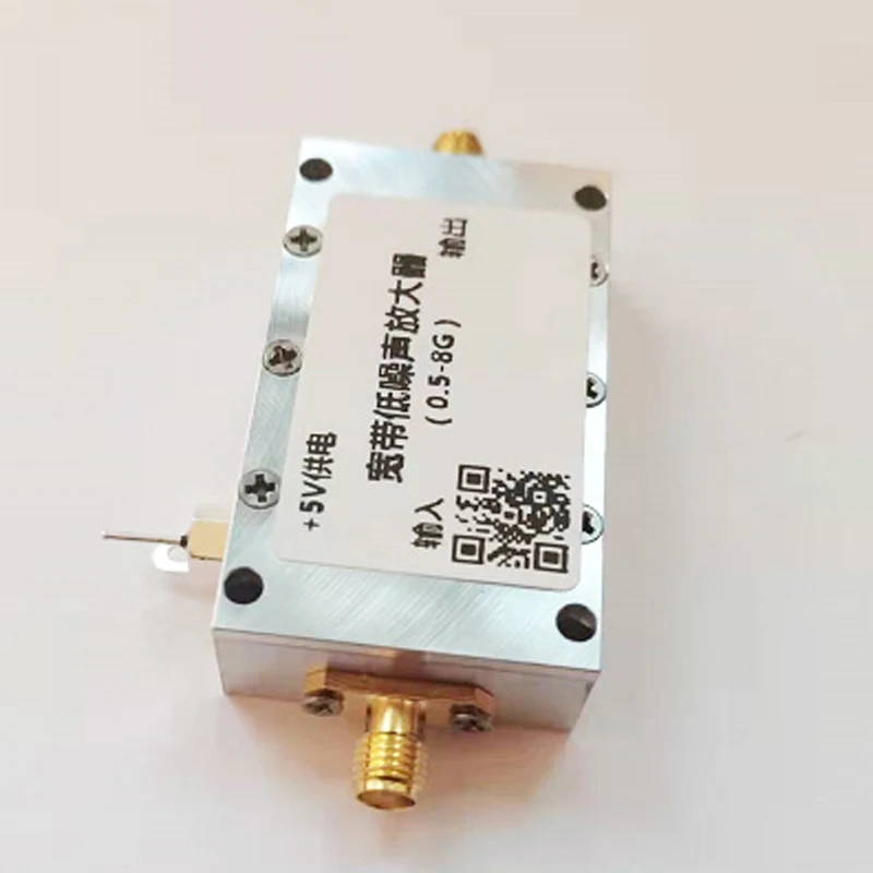 Imagem -03 - Amplificador de Potência rf Banda Larga para hf fm Uhf Vhf l s Receptor de Banda Rádio Amador Microondas 500mhz8ghz