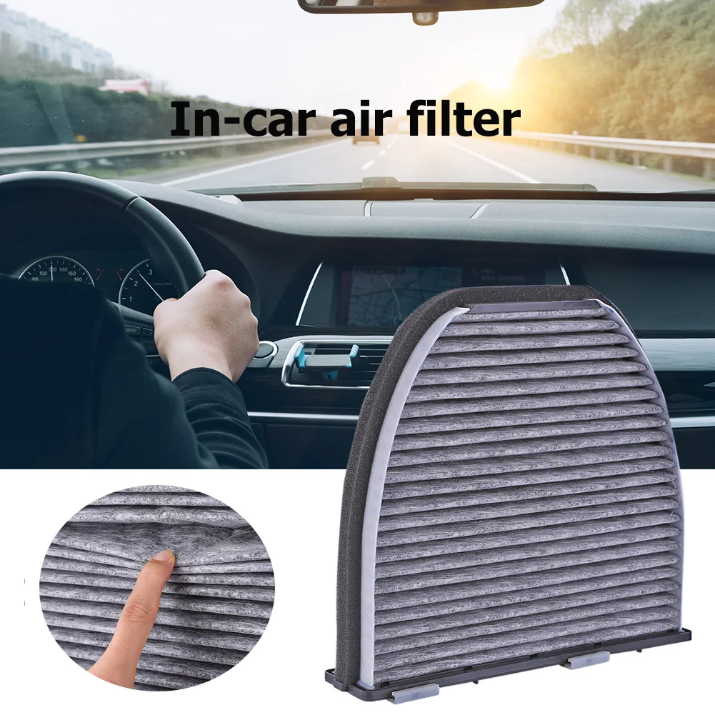 Cabin Air Filter For Mercedes-Benz W204 W212 C207 2128300318 Car Replacement Cooling System Activated Carbon Air Filter Calm