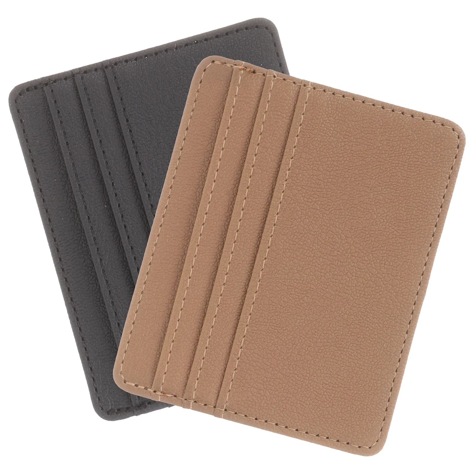 

2Pcs Universal Credit Card Sleeves Wear-Resistant Card Protective Cover Multi-Functional Storage Subway Cards Sleeves