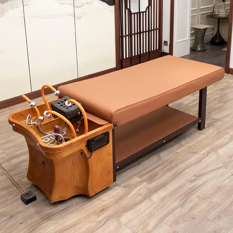 

Thai therapy shampoo bed barber shop hair salon special water circulation moxibustion traditional Chinese medicine fumigation