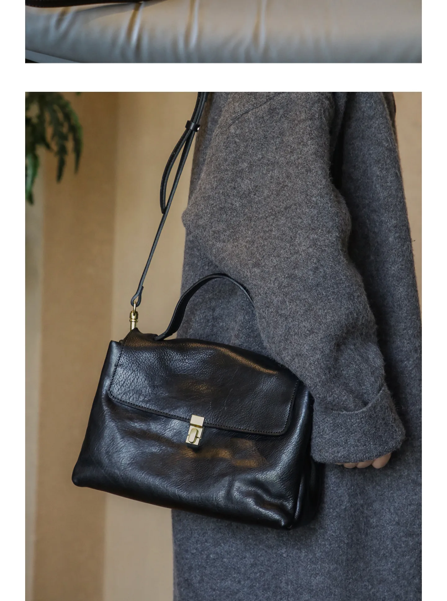 PNDME Fashion Organizers handgefertigte Damenhandtasche aus Rindsleder der ersten Schicht, Vintage-Reisetasche, Party-Luxus-Umhängetasche aus echtem Leder – Detail 11
