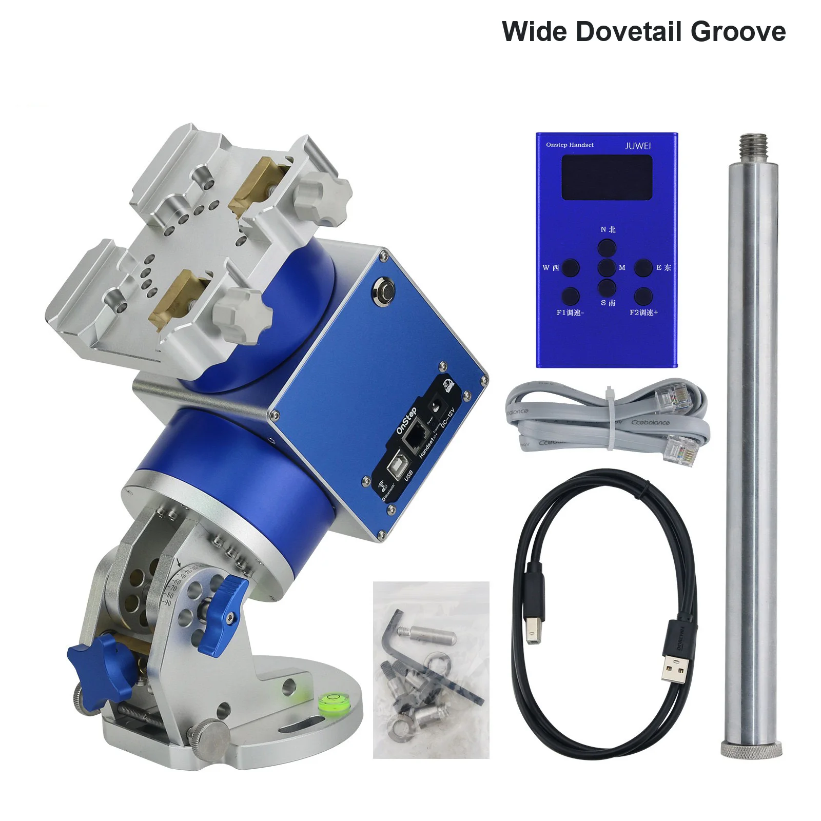 Wide Dovetail Groove Harmonic mount Equatorial instrument astronomy photography Theodolite juwei Double 17-100 harmonic reducer