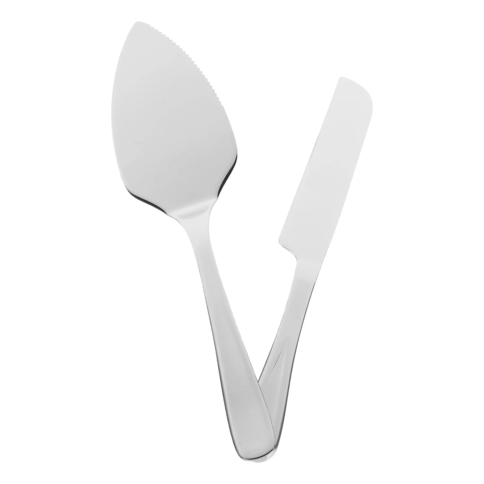 

1 набор для резки тортов из нержавеющей стали, набор для свадьбы, дня рождения, вечеринки, кухни, инструмент для выпечки, портативная лопаточка для сервировки пирогов, домашняя кулинария