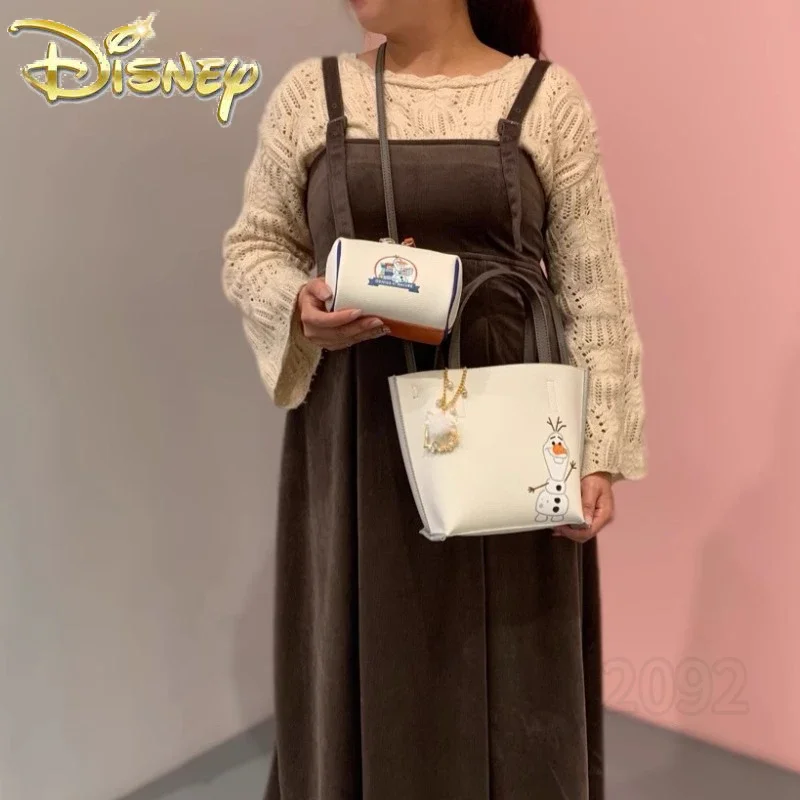 Disney Original New Cosmetic Bag Luxury Brand Fashion Trend Ladies Portable Cosmetic Bag Cartoon Mini Storage Bag High Quality