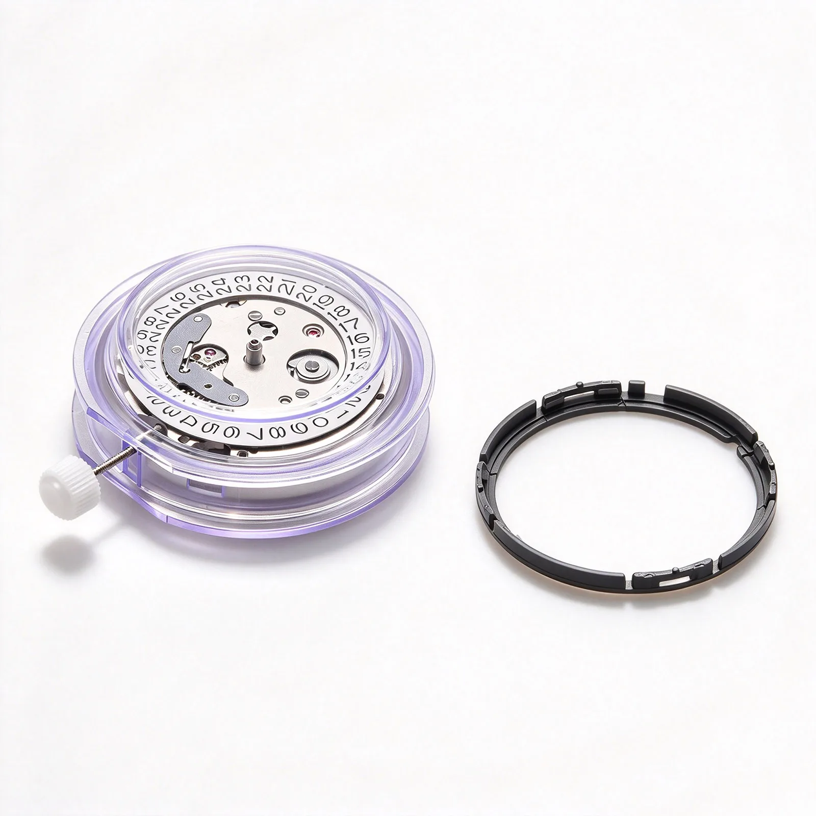 NH35 Automatic Mechanical Movement 21600bph Date@3 Replace the Japanese NH35 Movement 5.03mm Thickness High Accuracy