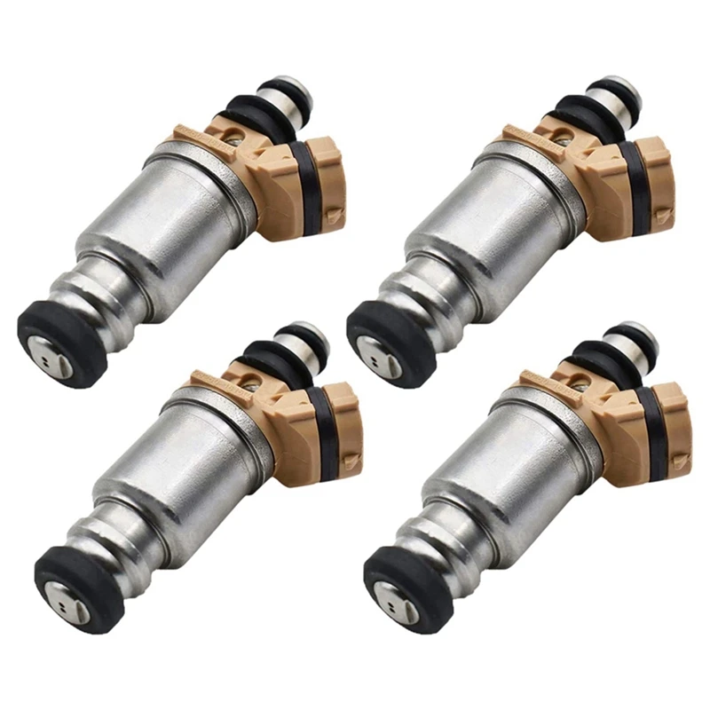 4Pcs 23250-16150 Fuel Injector Fuel Injector Automotive For Toyota Corolla AE110 4AFE 5AFE