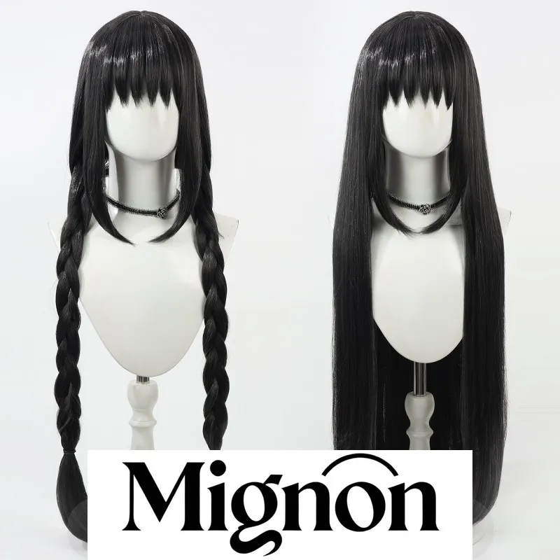 

Puella Magi Madoka Magica Akemi Homura Косплей Парик Имитация кожи головы