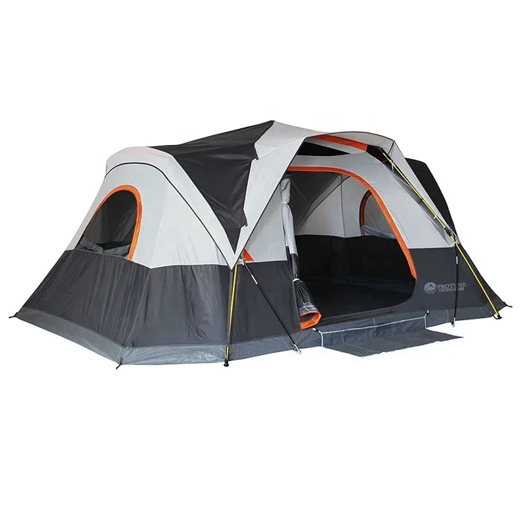 New Family Camping Tent for 1-2 Person Families High Quality Double Deck Outdoor Camping Tent