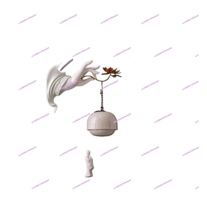 

Подвесная люстра Zen Bergamot Lotus с кольцом - бытовая курильница с обратным потоком