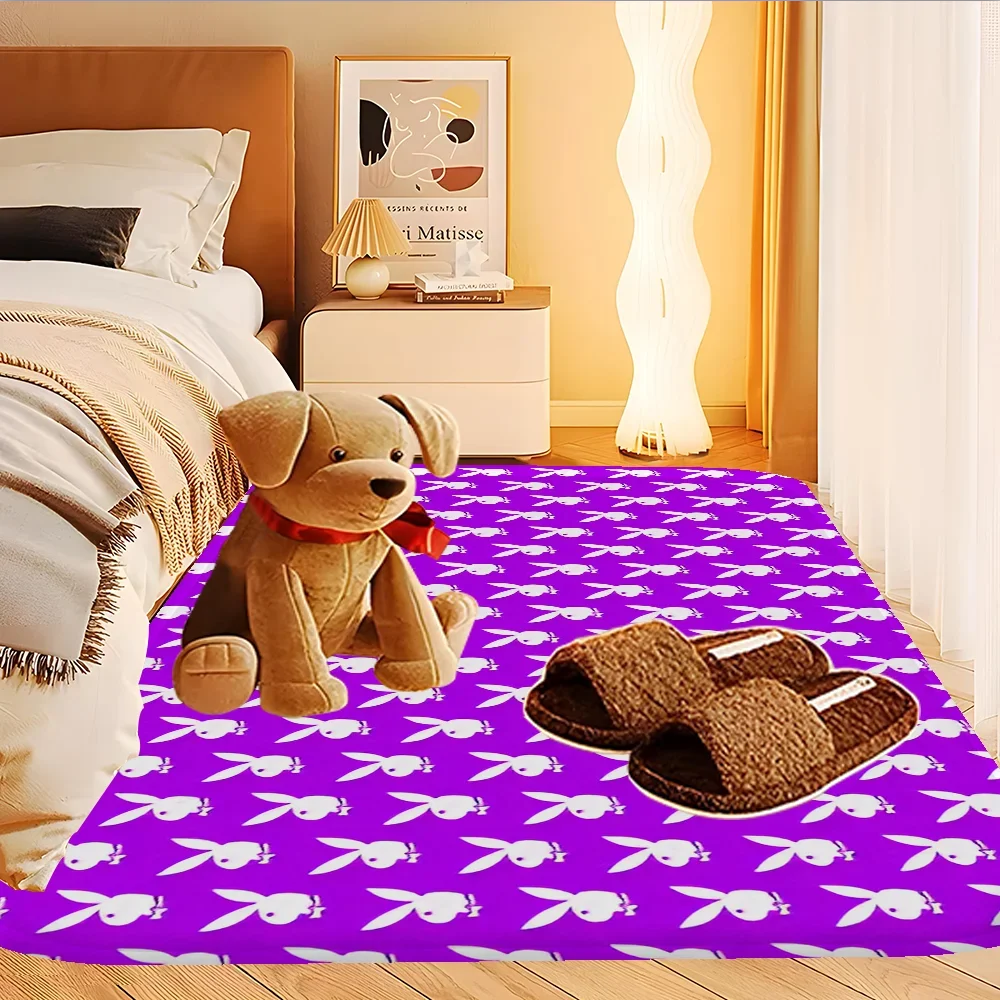 Sexy Girl P-Playboy Magazine Floor Mat Bathroom Mat Kids Room Bedroom Decoration Balcony Anti-Slip Doormat Living Room Rug