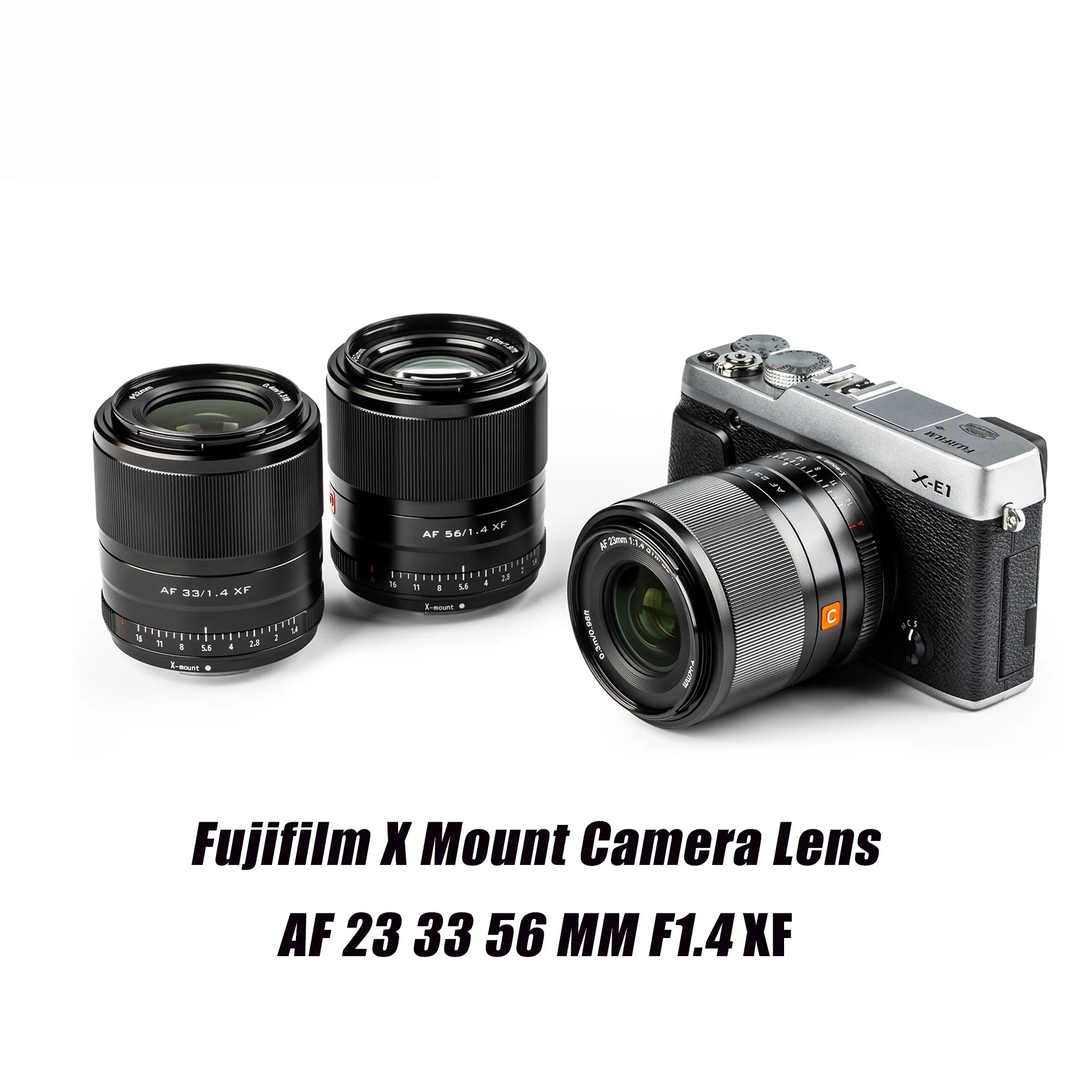 Top 23mm 33mm 56mm F1.4 XF Lens Auto Focus Large Aperture Portrait Lenses for Fujifilm Fuji X Mount Camera Lens X-T4 X-T30