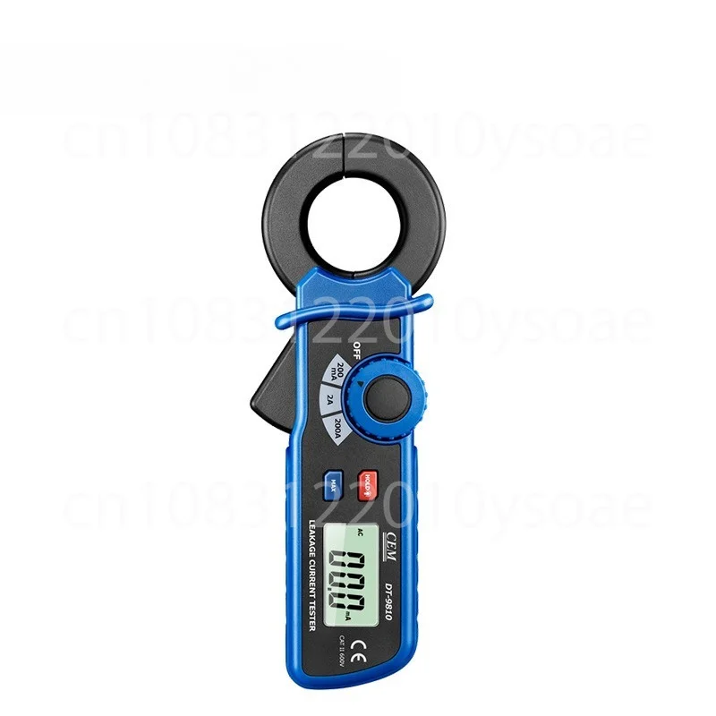 CEM DT-9810 Mini Clamp Meter AC Leakage Current Tester 0.1mA High Resolution Digital Display New