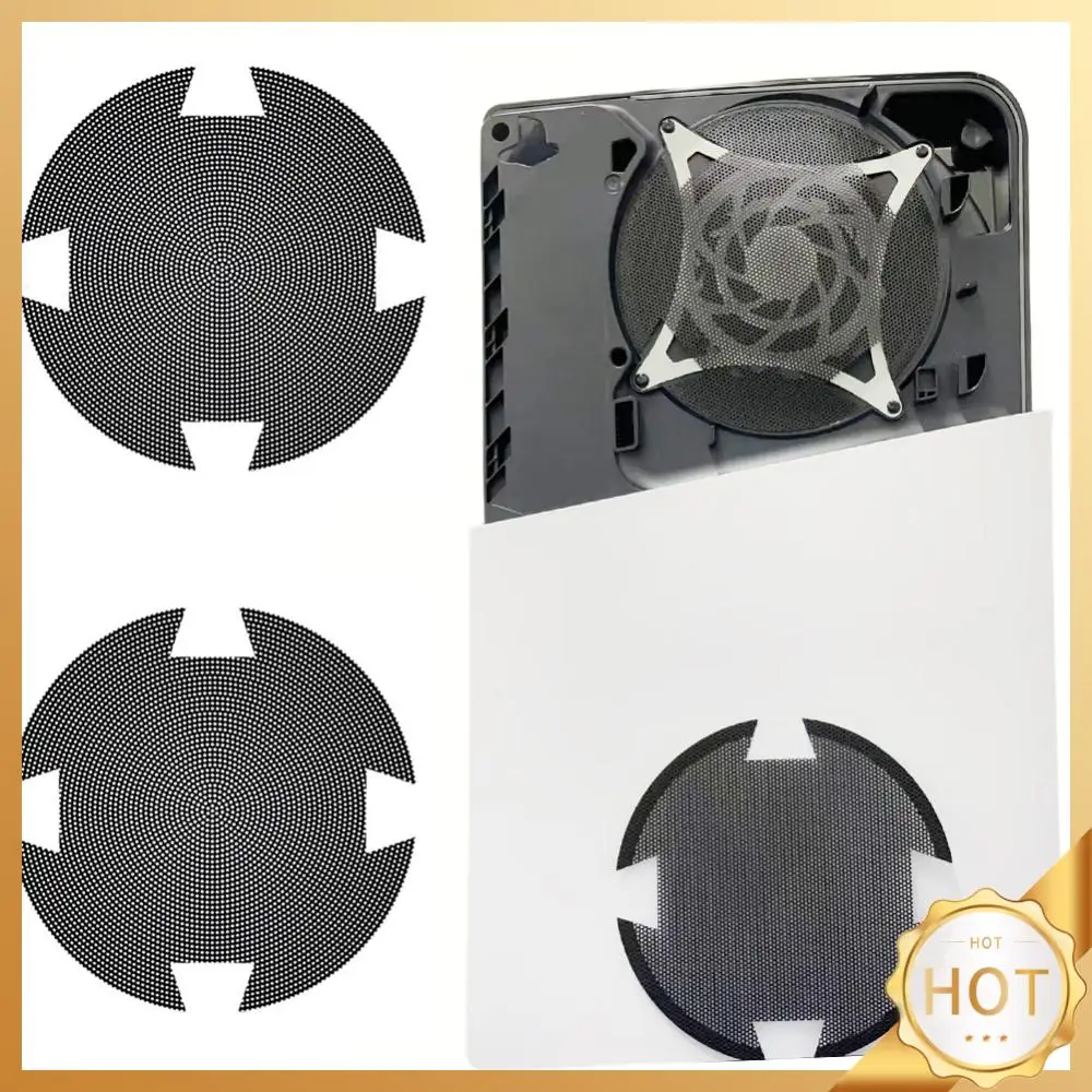 2/4 Pack Dust-proof Net PVC Fan Dust Filter Breathable Ventilation Dustproof Filter Cover for PS5 Slim for PlayStation 5 Slim