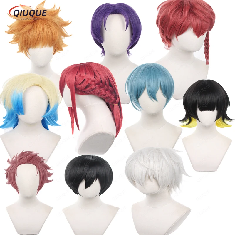 

Anime Blue Lock Bachira Meguru Hyoma Chigiri Nagi Seishirou Isagi Yoichi Mikage Reo Sae Itoshi Kunigami Rensuke Cosplay Wigs