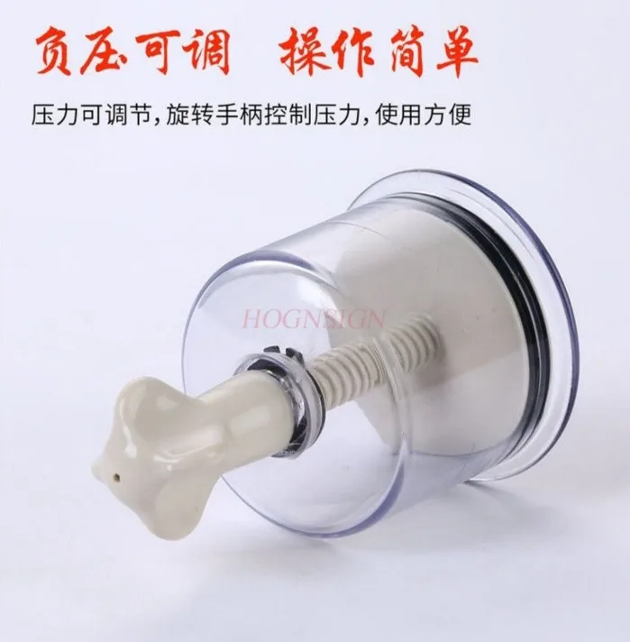 

Cans Suction Enhancer Anti Cellulite Acupuncture Vacuum Cupping Cups Nipple Enlarger Rotating Handle Vacuum Body Massage