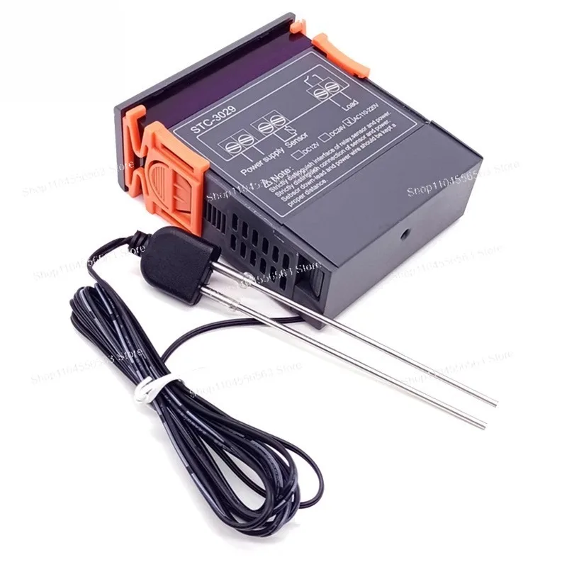 STC-3029 Soil Moisture Controller Module - Digital Display for Automatic Watering & Sprinkling (Precise for Flower Pots)