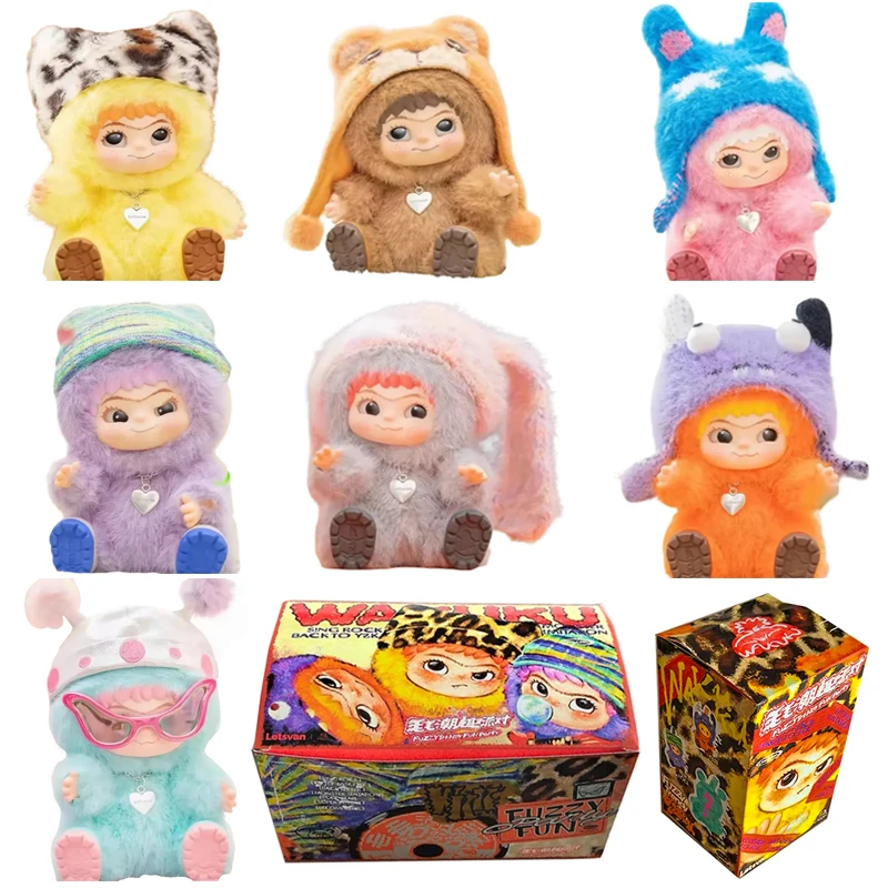 

Новый подлинный продукт Wakuku v1 Fury Party Series слепая коробка Wokuku плюшевая кукла ручной работы подарок для девочек милая ручная работа праздник для девочек